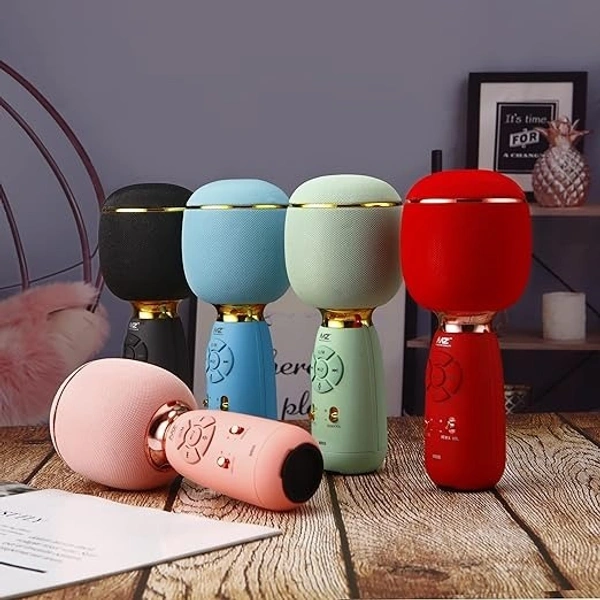Karaoke Speaker Rechargeable with Microphone – Portable, Wireless, and Ideal for Parties and Events