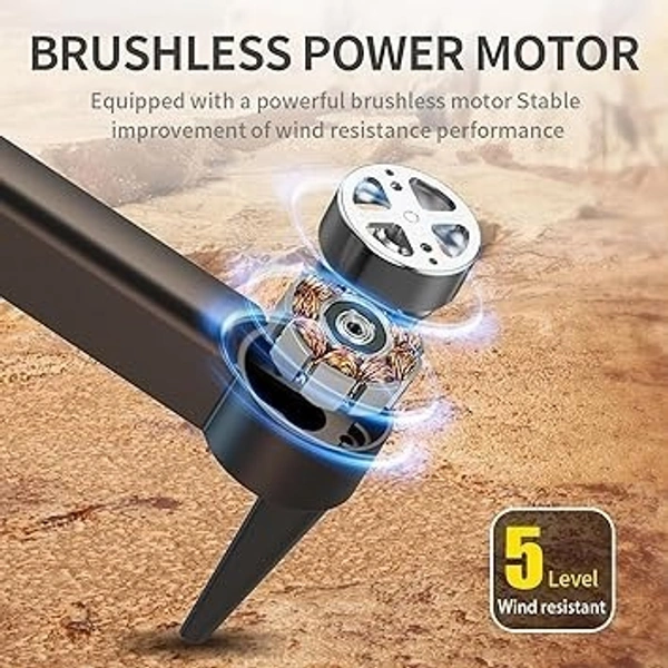 N611 Folding Drone – HD Dual Camera, Brushless Motor, 360° Obstacle Avoidance