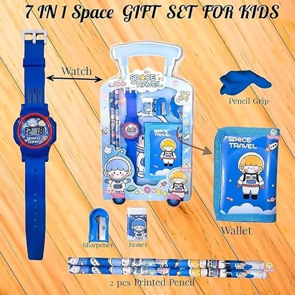 Premium Stationery Gift Set – Summer Blue Collection