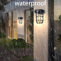 CL-T66 Outdoor Solar Wall Light Human Body Sensor Tungsten Solar Lamp 