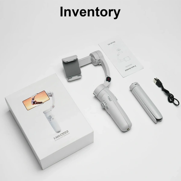 M1 3-AXIS Merak One Original Gimbal | Advanced Gyroscope | Shake-Free Footage | Real Time Charging | Manunt Zooming, Time-Lapse, Honzontal & Portait Mode | Ideal for Vlogging & Travel