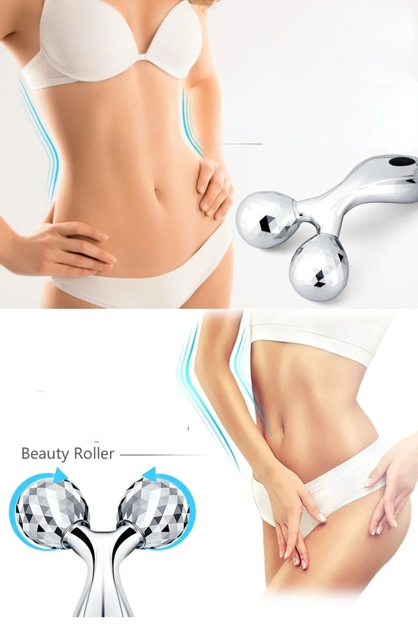 3D Roller Massager Face Massage Y Shape 360 Rotate Thin Face Body Shaping Relaxation Lifting Wrinkle Remover Facial Massager