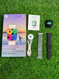 Smartwatch WS11 Mini with AMOLED Screen and Luxury Straps - Stylish and Functional!