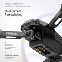 F198 Drone WIFI FPV HD Aerial Photography Wide Angle Dual Camera Professional With 1080P Brushless RC Foldable Quadcopter 2 Battery 2 Camera