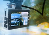 2K Dash Cam Dual Camera with Night Vision | High-Definition Front and Rear Recording