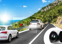 2K Dash Cam Dual Camera with Night Vision | High-Definition Front and Rear Recording
