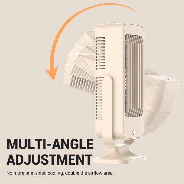 Portable Fan with 3-Speed Settings – Low Noise, Durable & Efficient