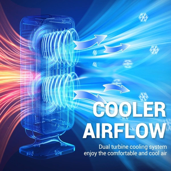 Portable Fan with 3-Speed Settings – Low Noise, Durable & Efficient