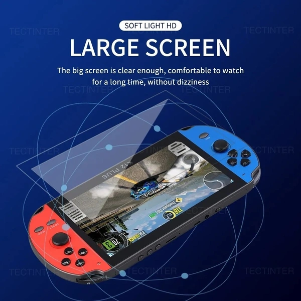 X7 Handheld Mini MP5 Game Console – Built-in Games, Multimedia Player, Portable Design