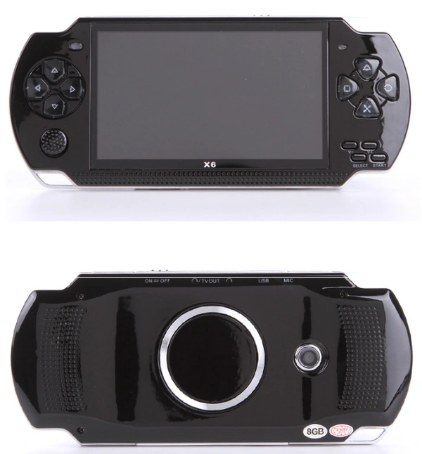 X6 Handheld Game Console – 21,600 Built-in Games, 8GB Storage, Portable Retro Gaming Device