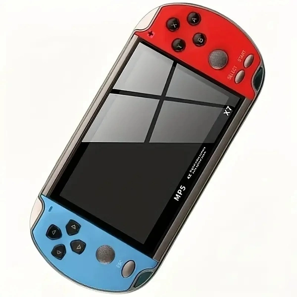 X7 Handheld Mini MP5 Game Console – Built-in Games, Multimedia Player, Portable Design
