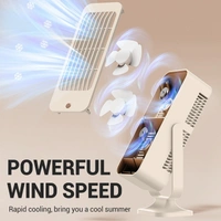 Portable Fan with 3-Speed Settings – Low Noise, Durable & Efficient