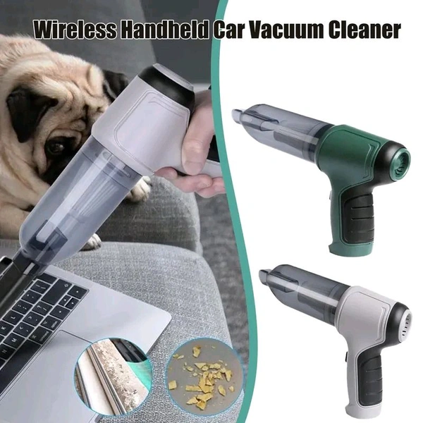 Mini Car Vacuum Cleaner - Cordless and Rechargeable