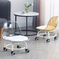 360° Rotatable Transparent Chair | Small Space-Saving Chair for Adults & Kids