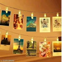 YG CLB 10LED CLIP LIGHT ELECTRIC LED Photo Clip String Lights Fairy Light Wire Wall Decor Photo Hanging Strip