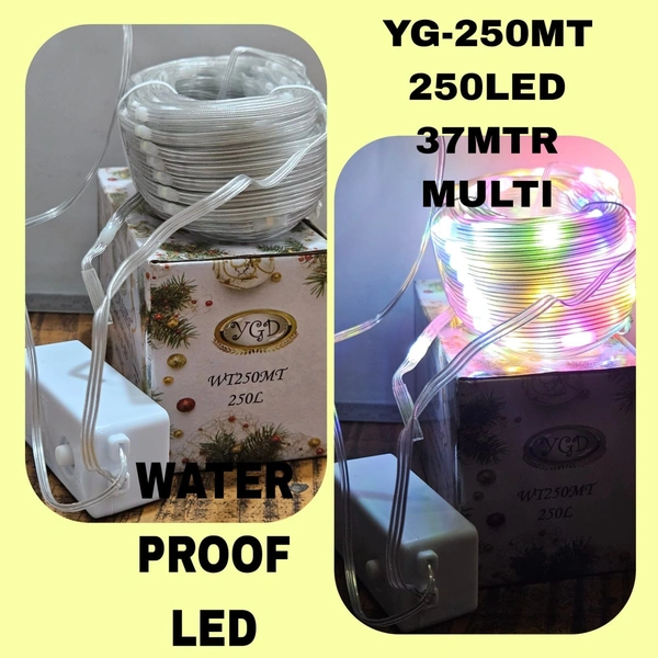 YG-250MT 250LED 37MTR MULTI WATER PROOF LED 