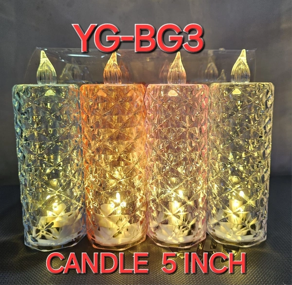 YG-BG3 CANDLE 5INCH (1qty)