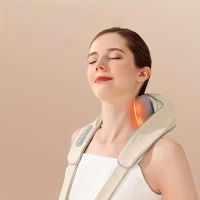 RelaxPro Heat Neck & Shoulder Massager – Deep Kneading Pain Relief, Hands-Free with Heat