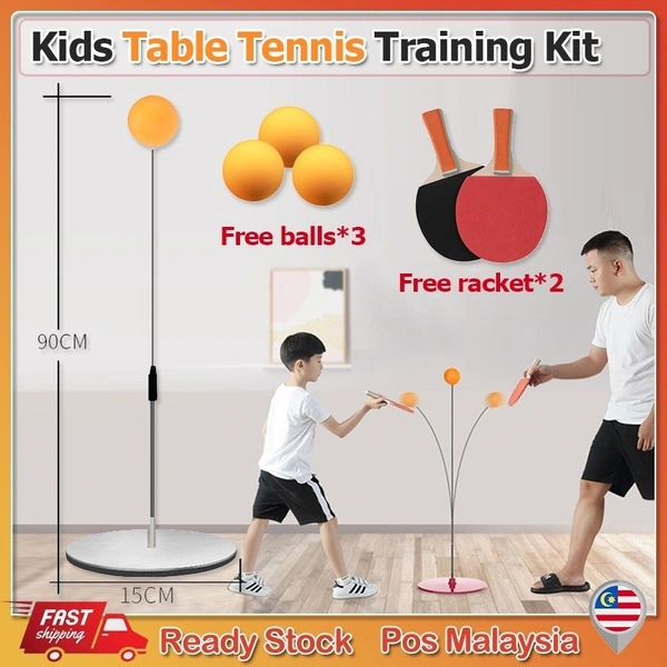 Rebound Table Tennis Trainer Portable Ping-Pong Paddle Tennis Training Set Indoor Sports Exercise Training Kit