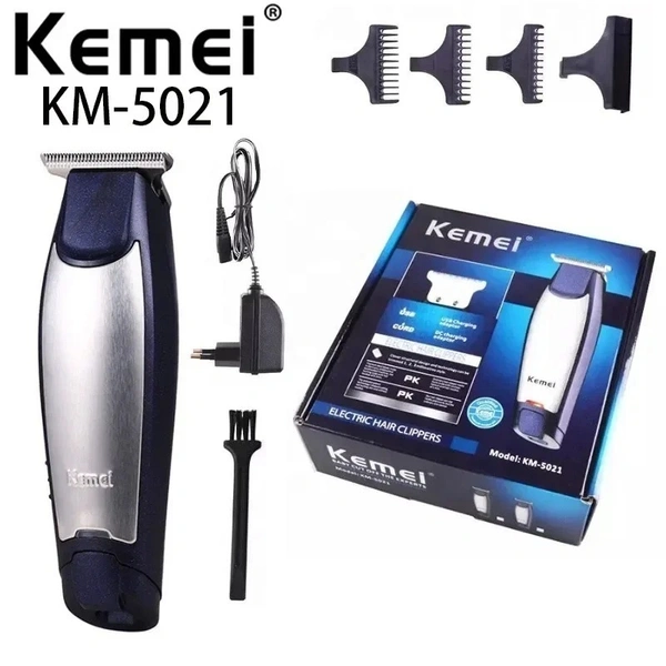 Kemei Electric Hair Clipper KM-5021 Barber Carving Trimmer Professional Hair Clipper Ceramic Blade Cordless trimmer