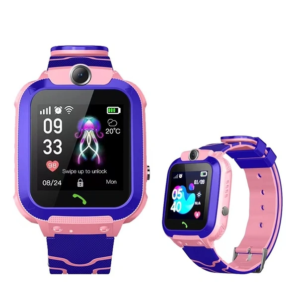 Q12 Waterproof Kids Smart Watch SOS Antil-lostchild smartwatch Baby 2G SIM Card Clock Call Location Tracker Touch watch