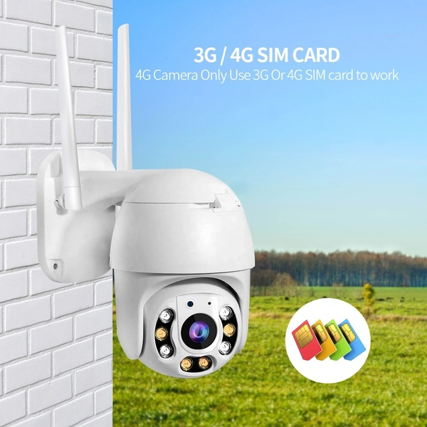 2MP 1080P ptz camera outdoor Dome GSM SIM Card IP Camera Security Outdoor CCTV P2P IR Night Vision