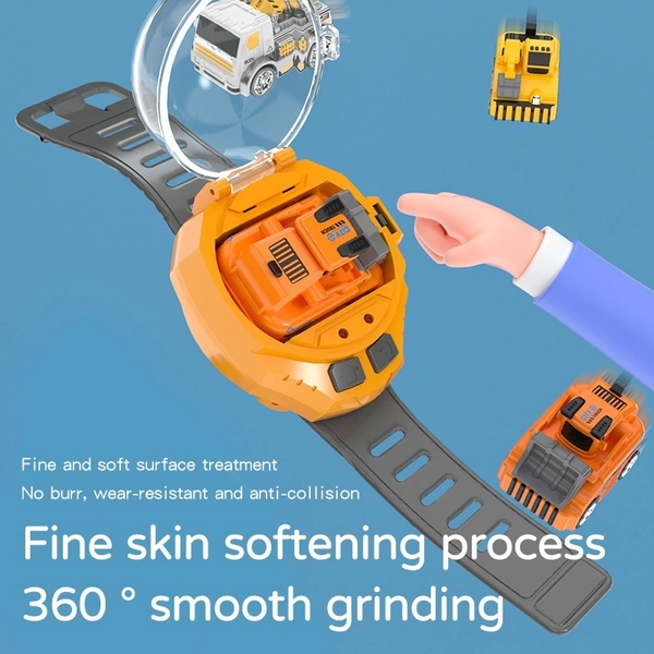Watch Rc Car Mini Controlled Engineering Car Excavator Bulldozer Mixer Remote Control Car