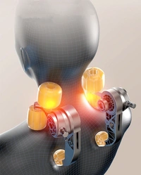 Back and Neck Heated Stretcher Massager – Relaxation and Pain Relief Tool