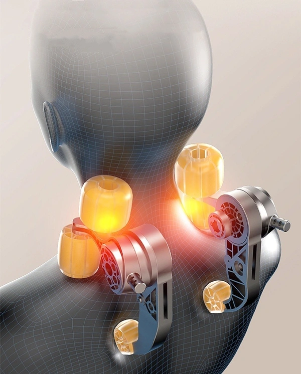 Back and Neck Heated Stretcher Massager – Relaxation and Pain Relief Tool