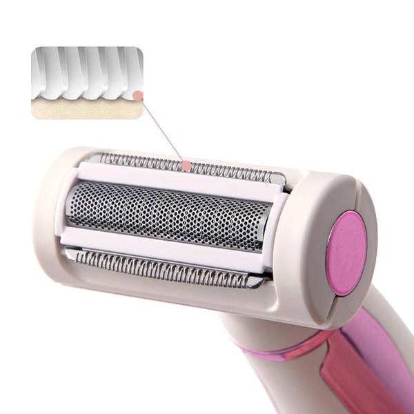 4-in-1 Lady Shaver Epilator – Multifunctional Electric Shaver for Women with Precision Grooming Attachments