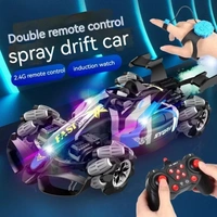RC Stunt Car for Kids – 360° Rotating Remote Control Toy with LED Lights and Durable Design