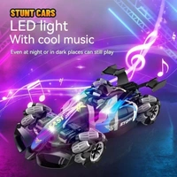 RC Stunt Car for Kids – 360° Rotating Remote Control Toy with LED Lights and Durable Design