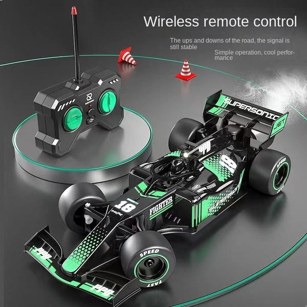 Remote Control Formula F1 High-Speed RC Car – 2.4GHz Racing Car with Rechargeable Battery