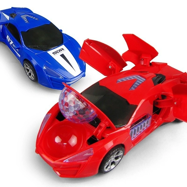 Deformation Car Toy – Transforming Robot with Light & Sound Effects for Kids