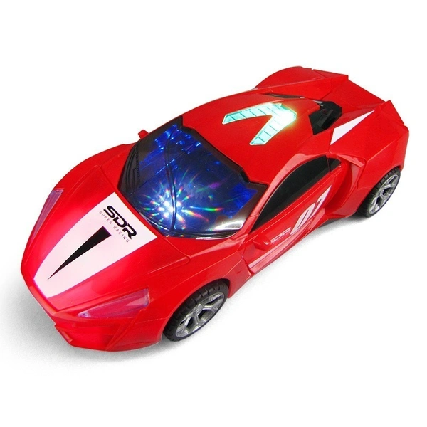 Deformation Car Toy – Transforming Robot with Light & Sound Effects for Kids