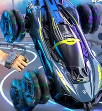 Six-Wheel Double-Sided Stunt Car – High-Speed RC Action Vehicle
