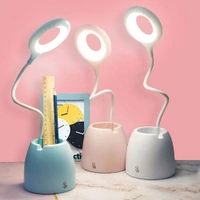 USB Rechargeable Foldable Student Reading Light with Adjustable Brightness