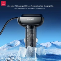 XUNDD Fast Car Charger | Dual-Port USB QC 3.0 & PD 20W Charger