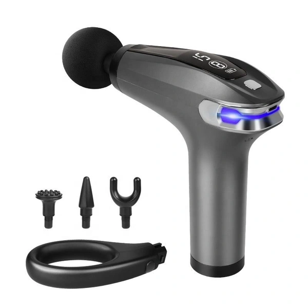 Multi-Gear Powerful Professional Handheld Screen Wireless Massager – Versatile & Portable for Full-Body Relief