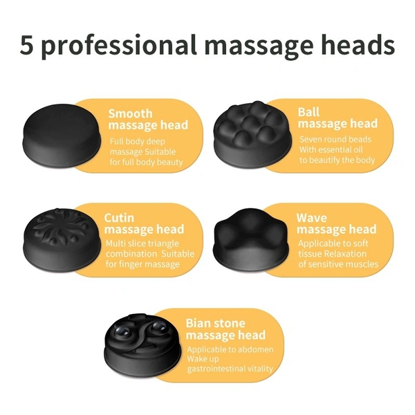 Full-Body Rechargeable Muscle Massager – Portable Relaxation Equipment for Neck, Back, and Legs