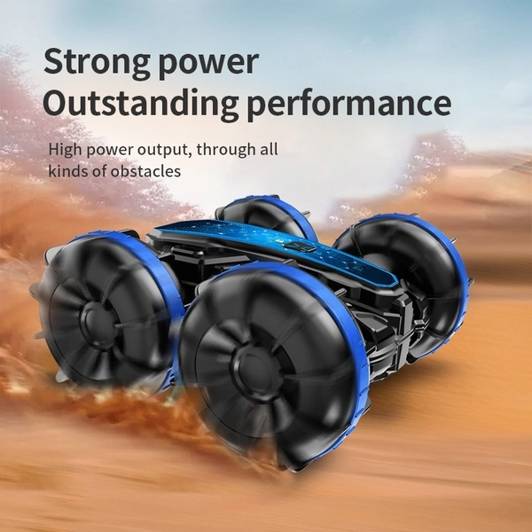 Double-Sided Remote Control Aquatic Vehicle – Amphibious Stunt Car