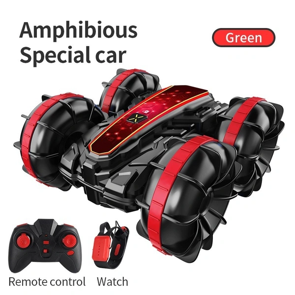 Double-Sided Remote Control Aquatic Vehicle – Amphibious Stunt Car