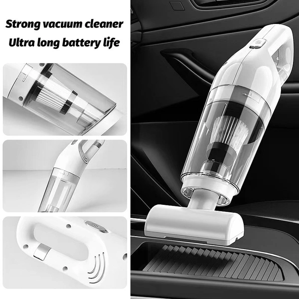 3-in-1 Lightweight Cordless Car Vacuum Cleaner – Portable, Powerful, and Versatile for Car Interior Cleaning