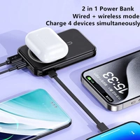 Ultra-Slim Magnetic Power Bank 5000mAh | Wireless Fast Charging