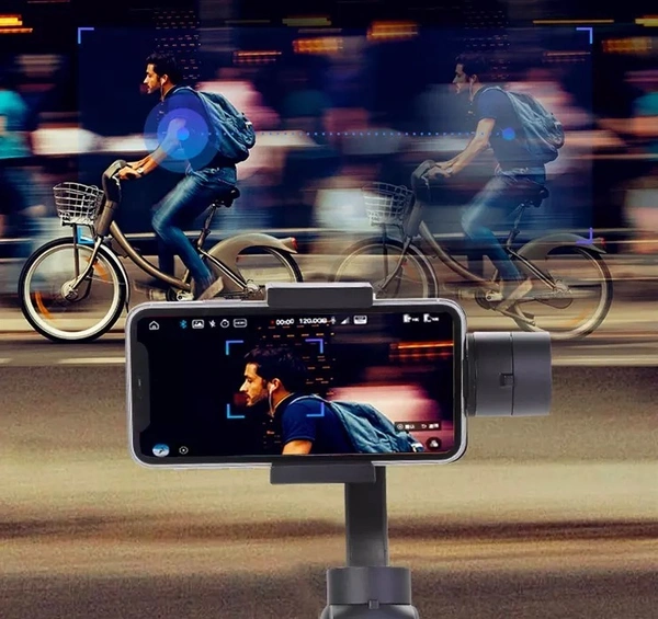 F6 Object Tracking Handheld Smartphone Gimbal | 360° Rotation for Stable Shots