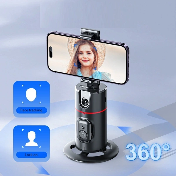 Face Tracking Camera Holder | Desktop Tripod for Seamless Video Calls and Streaming