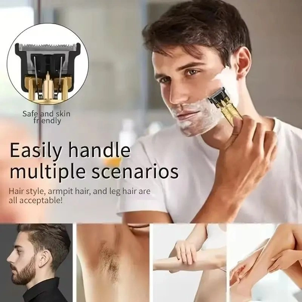 Fashion Style T9 Hair Clipper & trimmer for men | Rechargeable & Stylish Grooming Tool