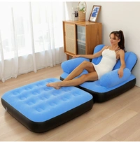 Indoor & Outdoor Inflatable Sofa | Portable & Comfortable Lounge Chair
