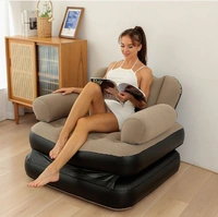 Indoor & Outdoor Inflatable Sofa | Portable & Comfortable Lounge Chair