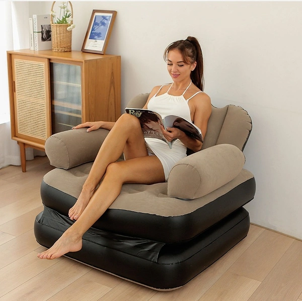 Indoor & Outdoor Inflatable Sofa | Portable & Comfortable Lounge Chair